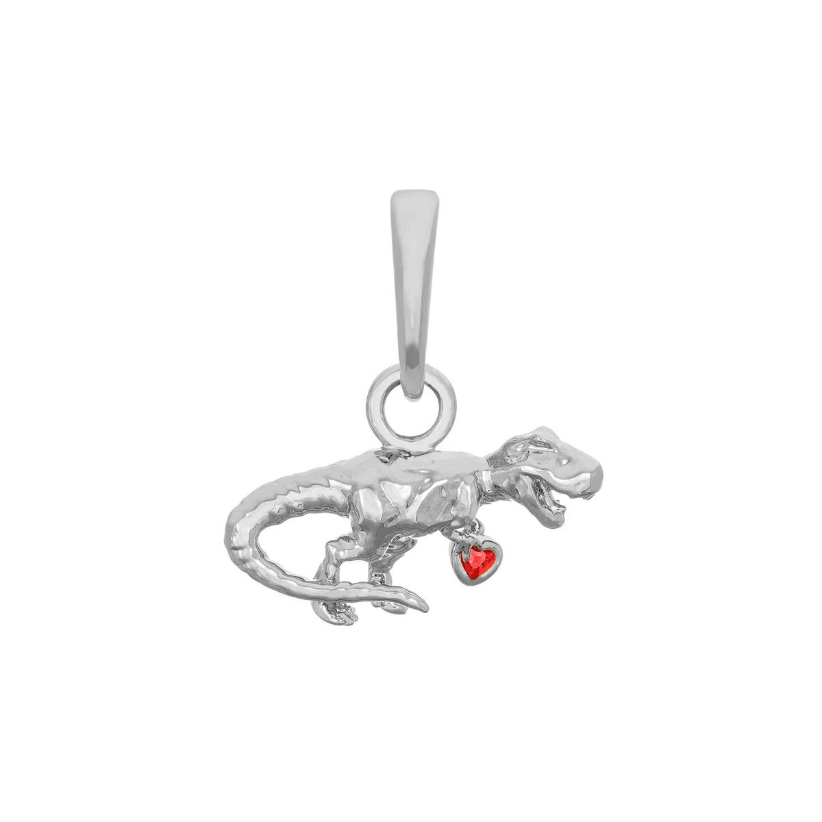T-Rex Heart Charm