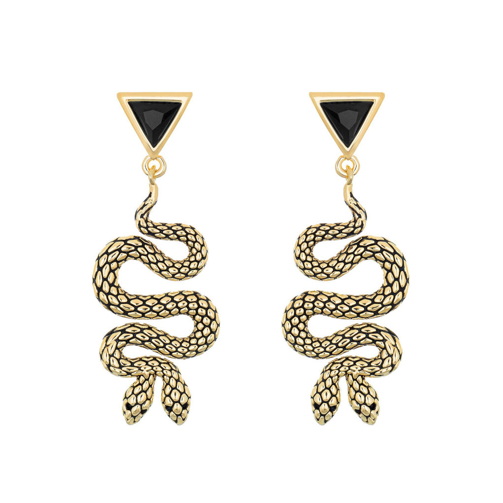 Twin Snake Earrings