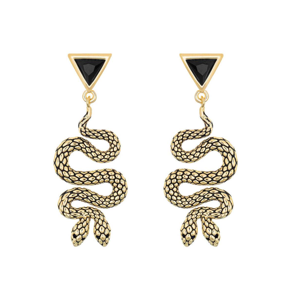 Twin Snake Earrings