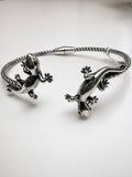 SOMS Gecko Open Bangle Bracelet