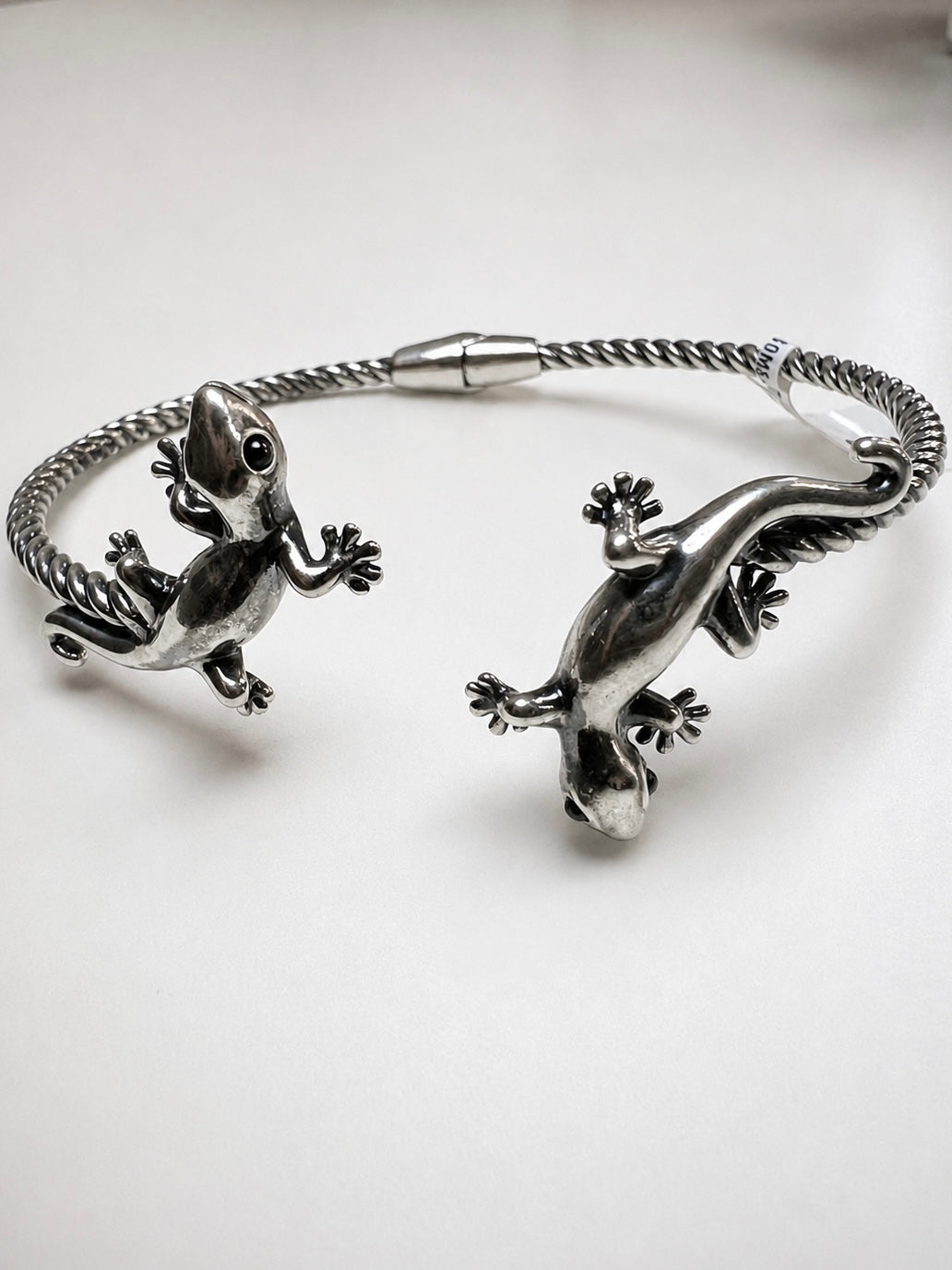 SOMS Gecko Open Bangle Bracelet