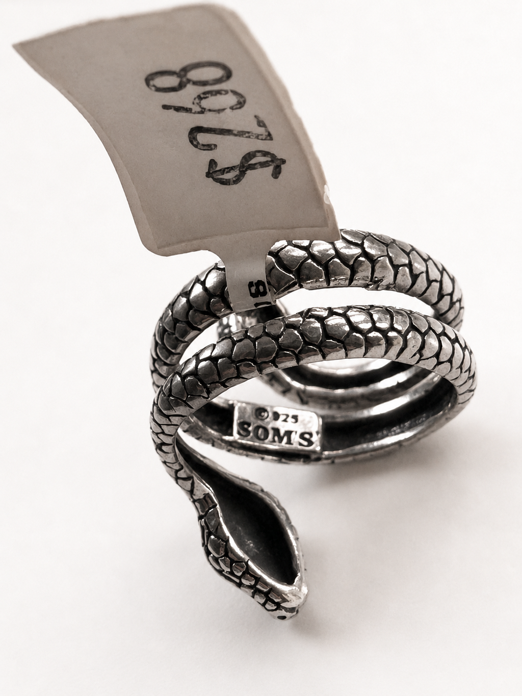 SOMS Double Headed Snake Ring